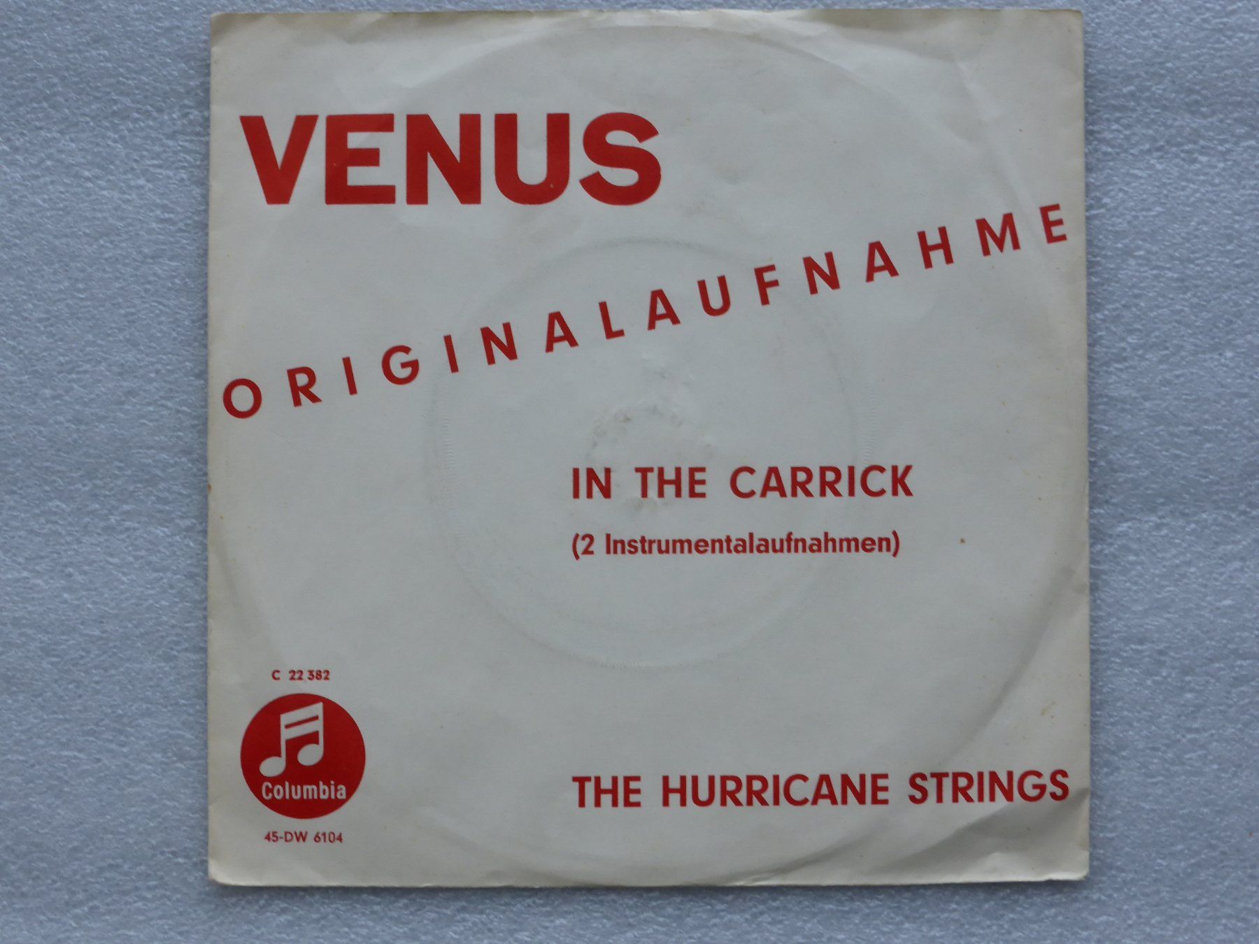 Vinyles: Vinyl Single   THE HURRICANE STRINGS – D'occasion à Küssnacht am Rigi par Mondkinder