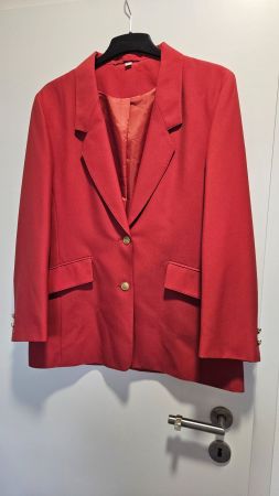 Blazer rosso poliestere tg.42 LineaV