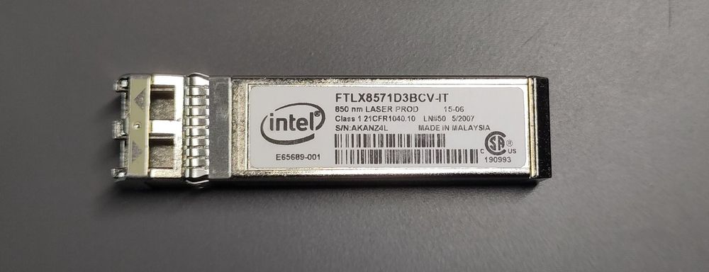 Intel 10G SFP+ Transceiver - 850nm, LC-Duplex (Gebraucht) in Widnau für ...