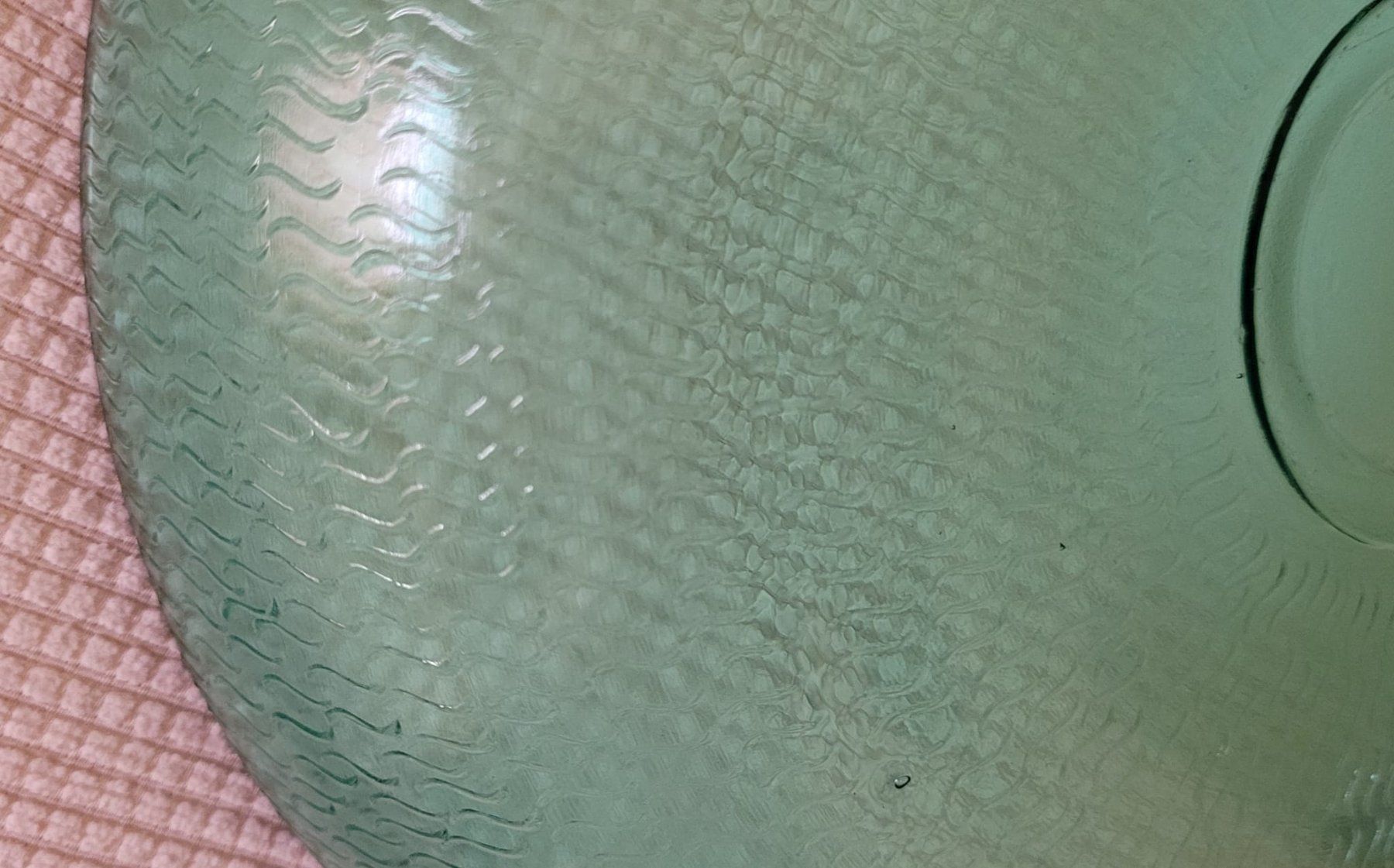 Tutte le decorazioni: Glasschale Deko grün Durchmesser 22 cm – Usato da Luzern venduto da ANG3 2