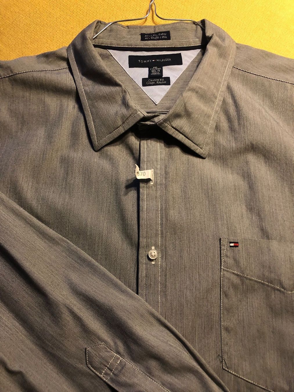 Camicie: Graues Hemd von Tommy Hilfiger Gr. XXL – Nuovo (secondo la descrizione) da Oberweningen venduto da Gerini 4