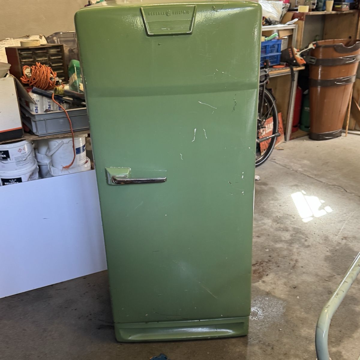 General Electric Frigoriferi: Réfrigérateur General Electric vert état acceptable – Usato da Ovronnaz venduto da bulldog71xxx