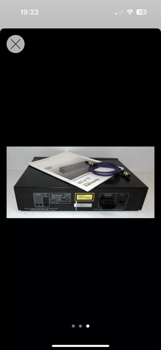 CD: Technics CD-Player SL-PJ38 – Usato da Altendorf venduto da Quo