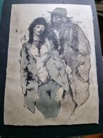 Otto Bachmann 1915-1996  LITHOGRAPHIE SIGNIERT KÜNSTLERPROBE