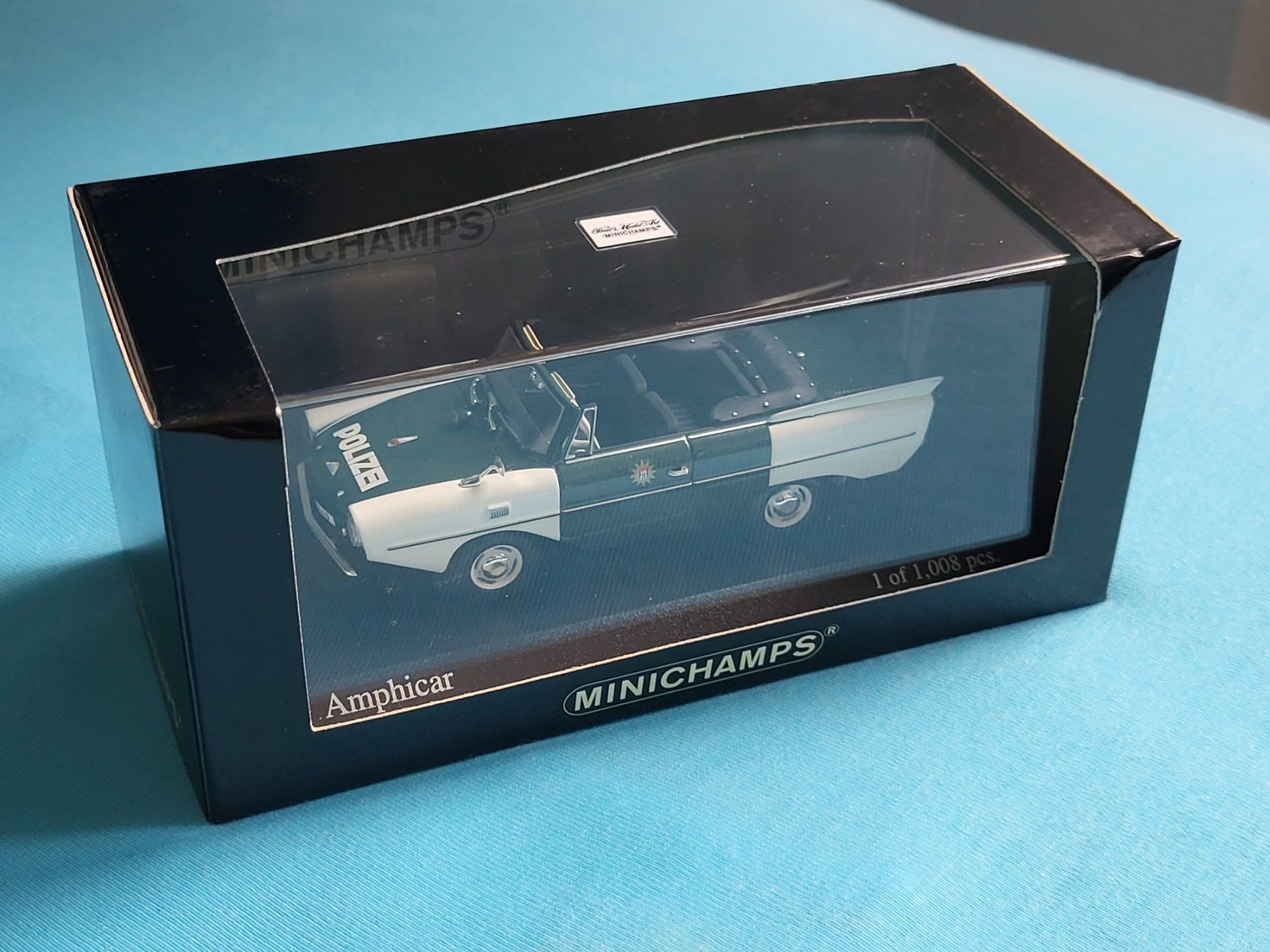 Minichamps Modellautos: Amphicar "Polizei Hamburg" – Neu (gemäss Beschreibung) aus Glattbrugg von PhilKrill 9