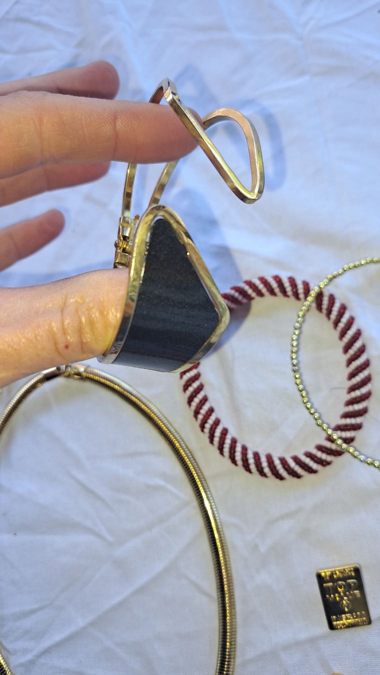 Sonstiger Schmuck: Vintage Modeschmuck Konvolut  – Gebraucht aus Kölliken von Upcycling-by-Mc-TAM 6