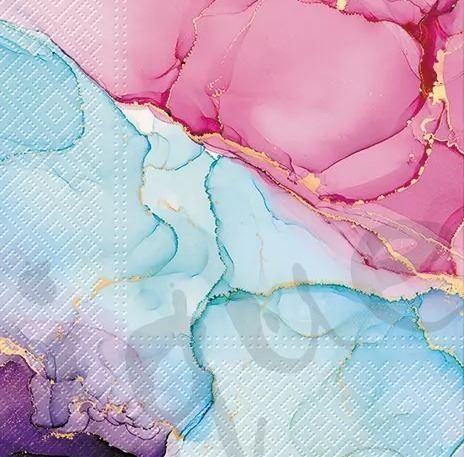 Tovaglioli: Serviette watercolor dream (1601) 2Stk. – Nuovo (secondo la descrizione) da Schlatt TG venduto da kreativ-atelier