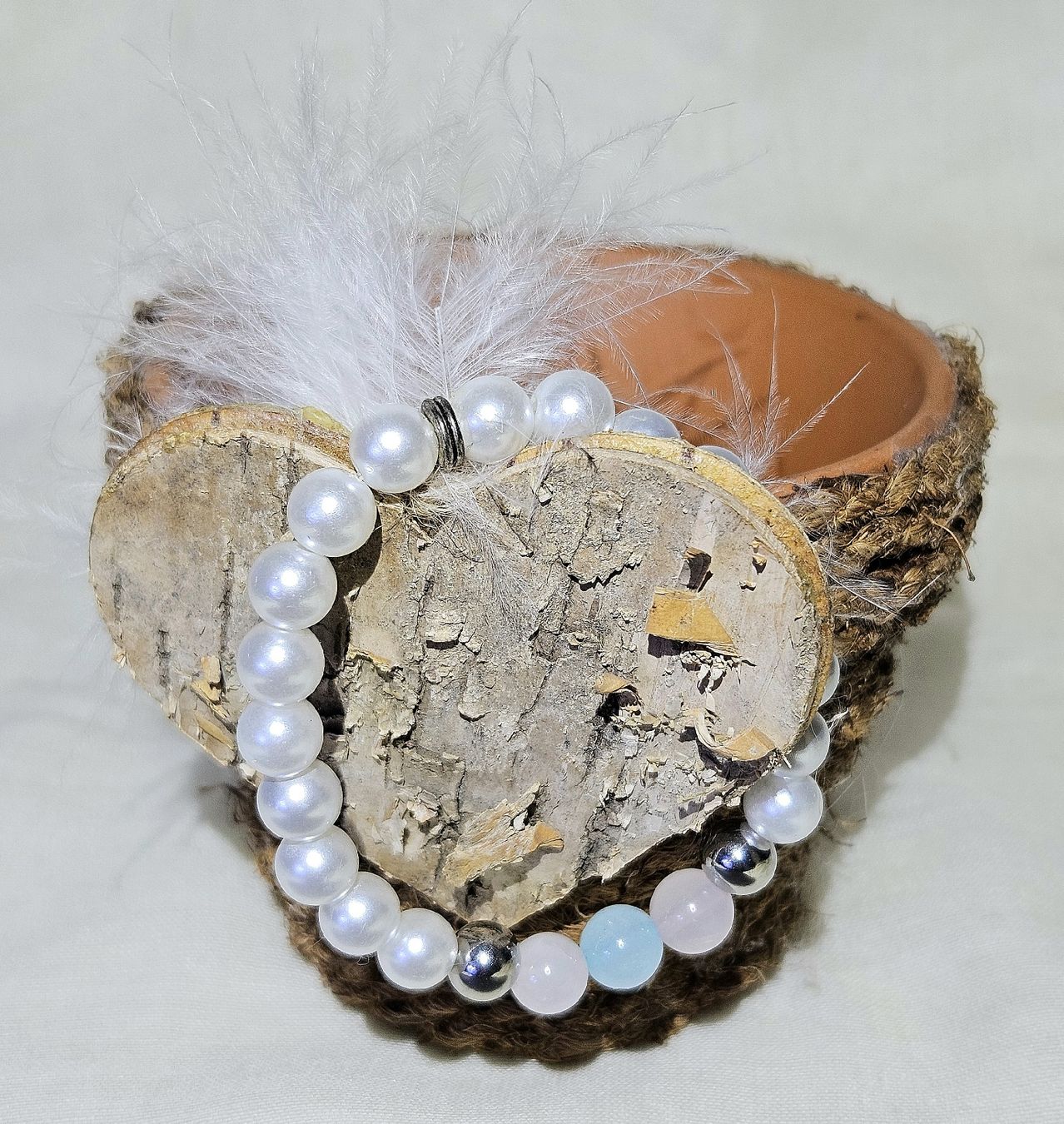 Bracelets: Kunstperlen Charme Armk. - Spendenaktion – Neuf (Voir description) à Unterkulm par Nachtigall 1