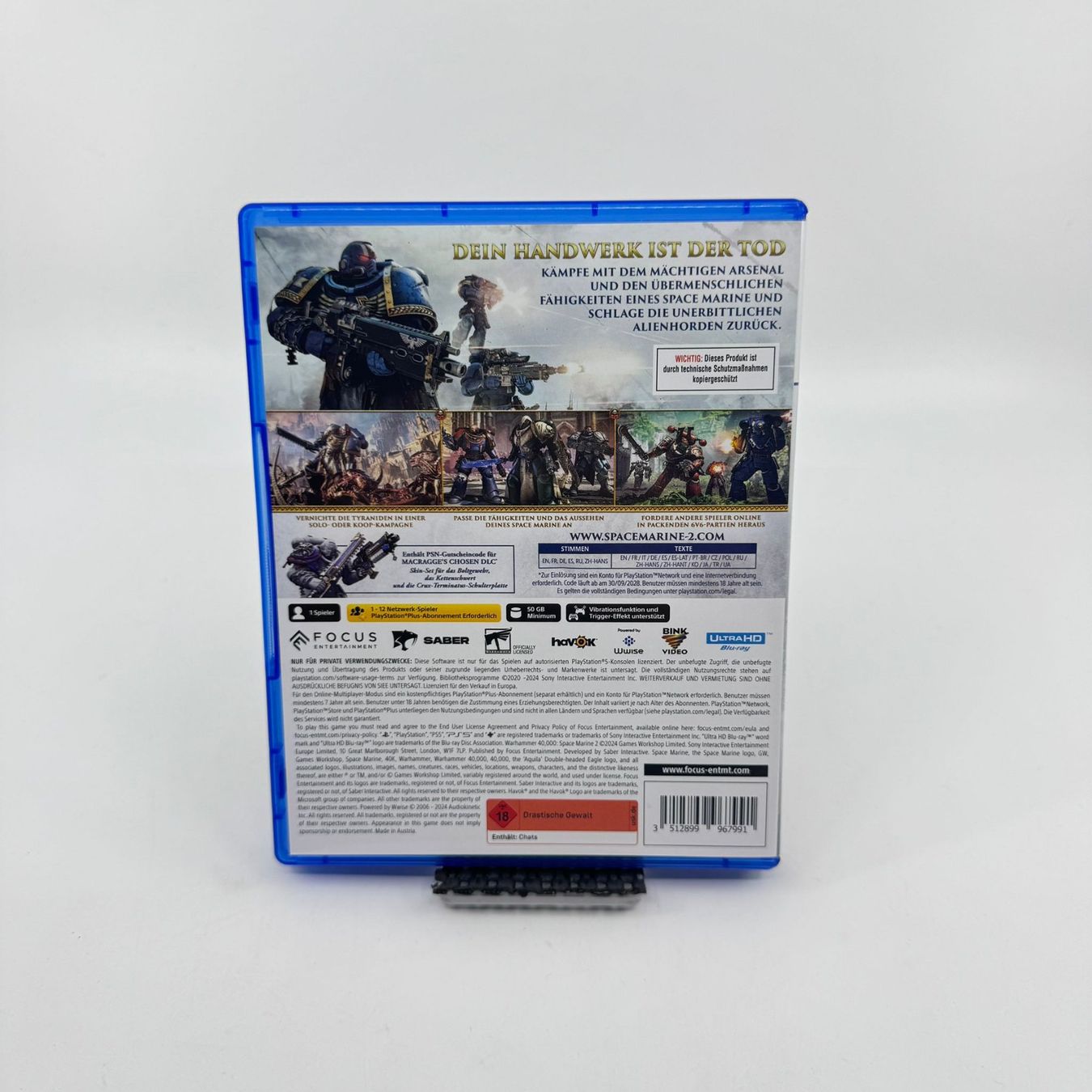 Giochi: Warhammer Space Marine II (PS5) – Usato da Herisau venduto da Seyashop1 2