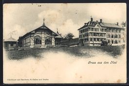 St. Gallen, Gruss aus dem Restaurant Nes