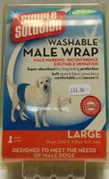 Hundewindel für Rüden, Grösse L, ungebraucht,(em58)