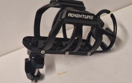 Fahrrad Flaschenhalter Aluminium Adventure schwarz neu