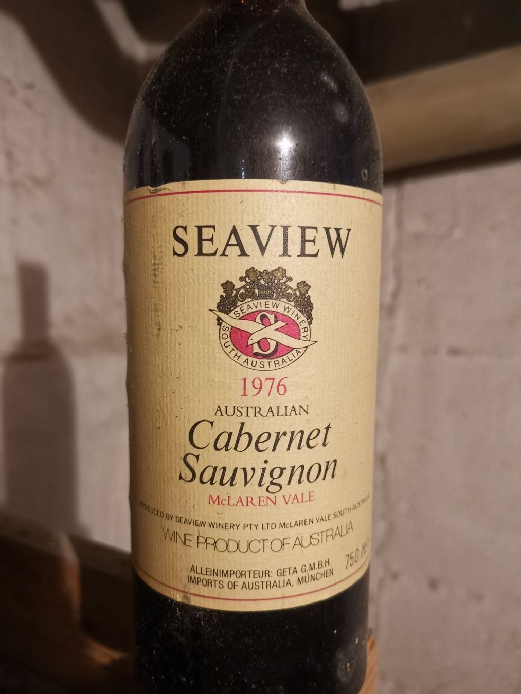 Vino: 1976 Seaview Cabernet Sauvignon – Nuovo (secondo la descrizione) da Winterthur venduto da Benz420 1