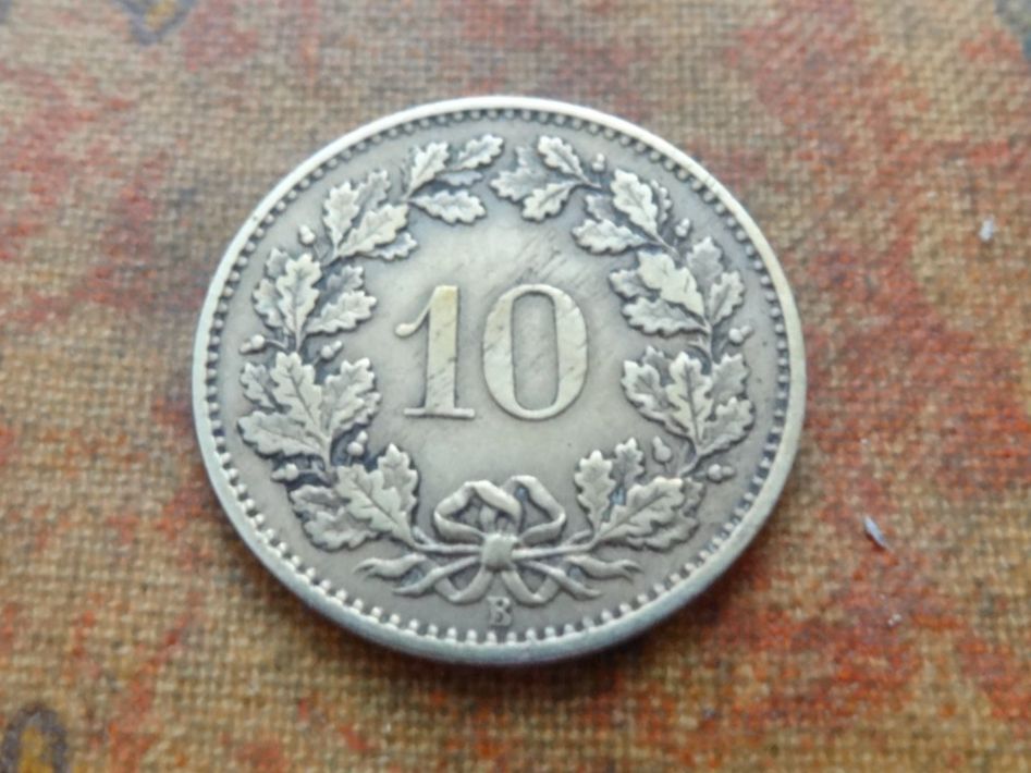 Tutti le monete: 10 Rp. 1876 – Usato da Romanel-sur-Lausanne venduto da Swift13 1