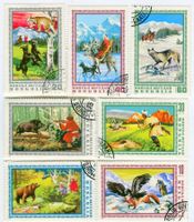 Briefmarken "Jagd". Mongolei.