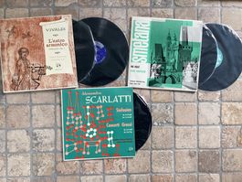 1 x Vivaldi, 1 x  Smetana, 1 x Scarletti, 5 LP's