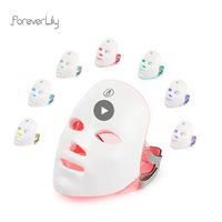 Masque Facial LED thérapie à photons rajeunissement de peau