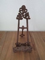 Bildständer Eisen braun, Buchstütze / 32 x 14 cm / NEU
