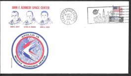 USA Sonderbrief Apollo 15 Rückstart NASA-Cachet 28.1971