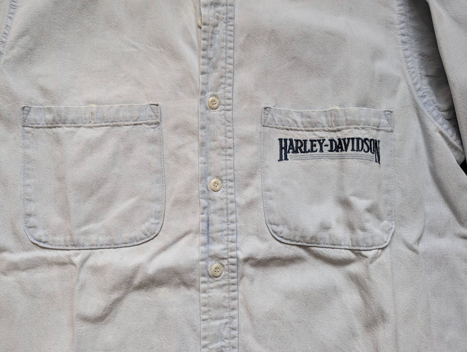 Camicie: Harley-Davidson Jeanshemd  Vintage Grösse M – Usato da Unterengstringen venduto da Olifant4 1