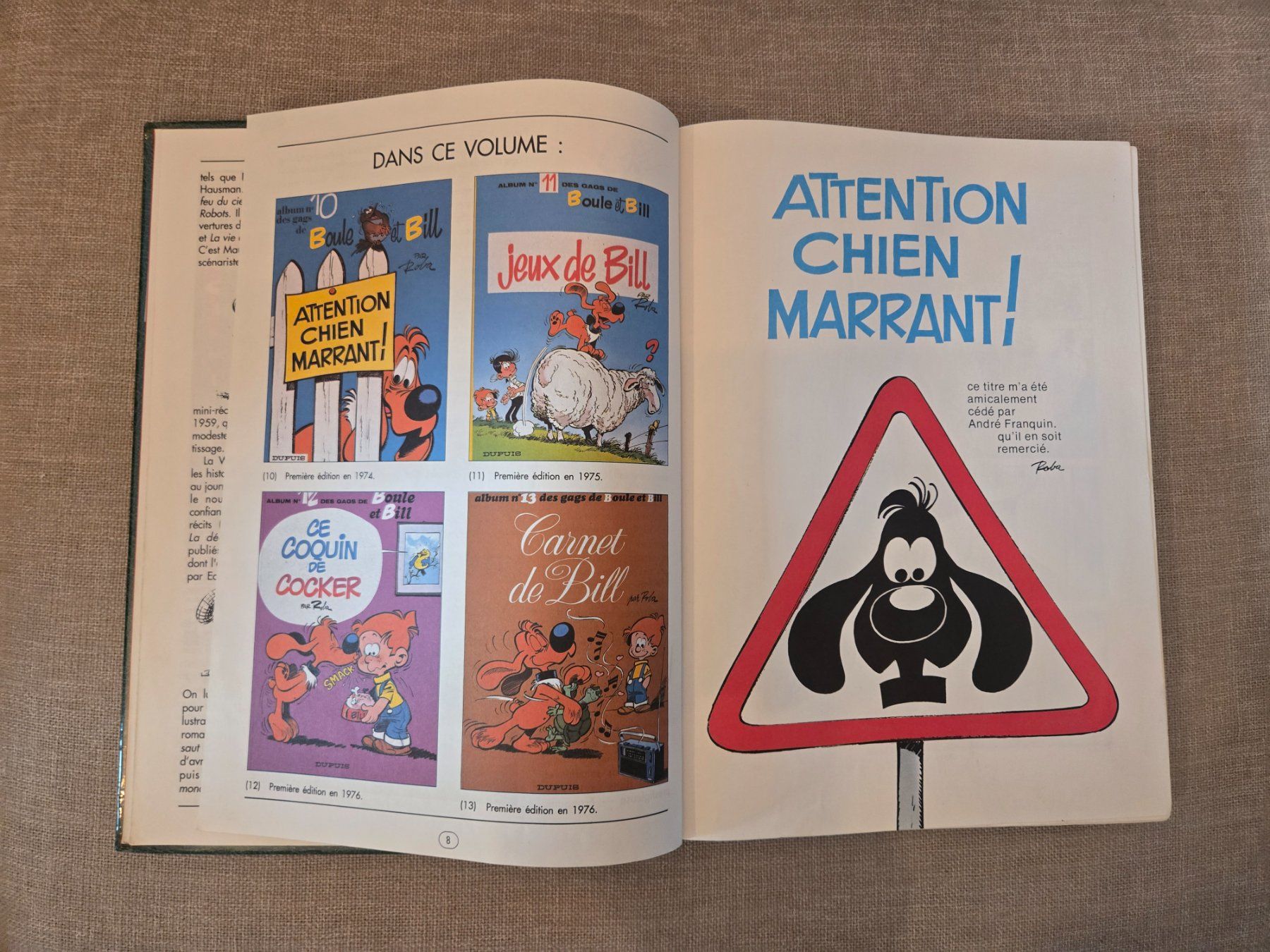 Comics: ROMBALDI - Boule et Bill - EO – Gebraucht aus Crémines von Blakedrake 6