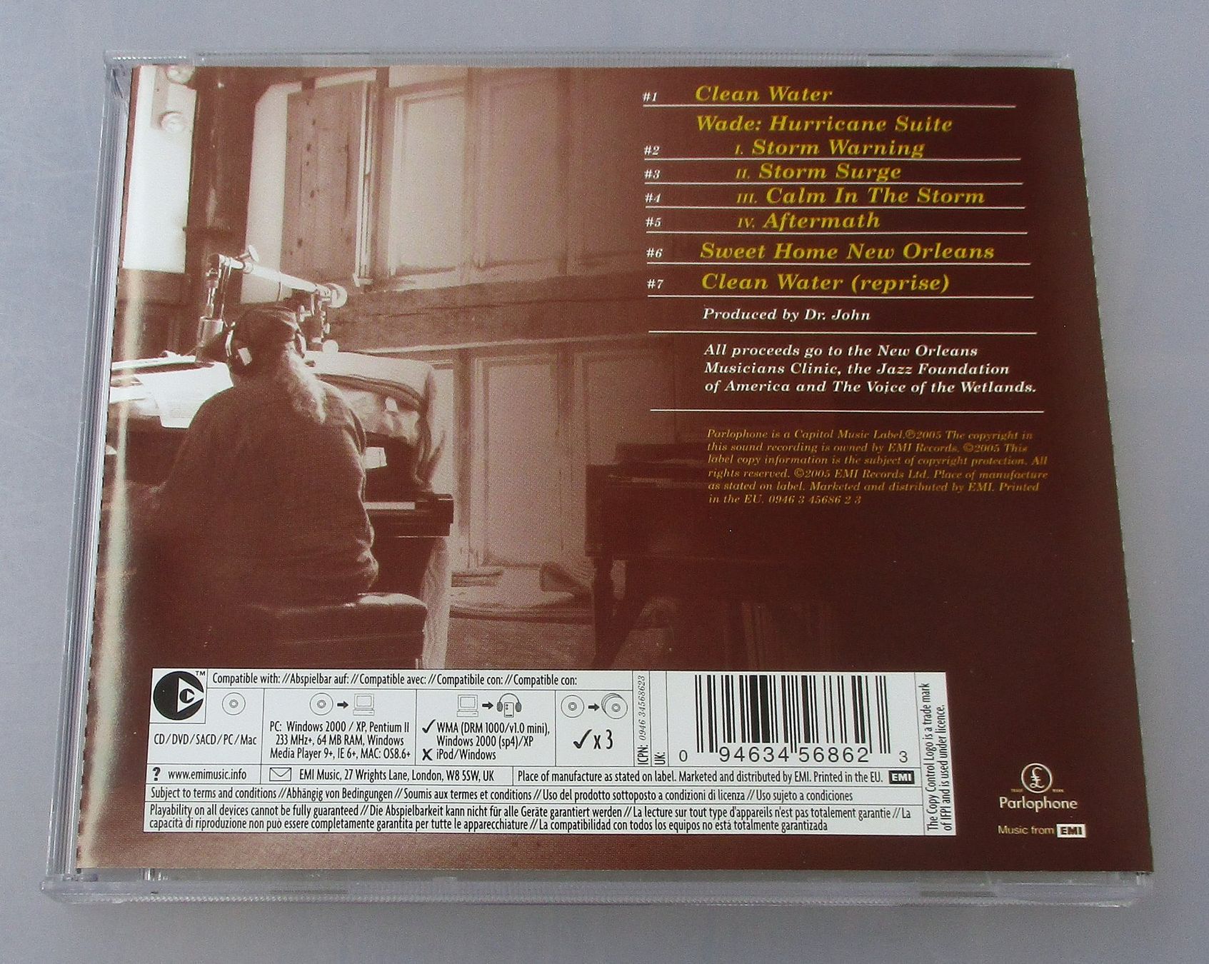 CD: DR. JOHN - Sippiana Hericane – Usato da Wattwil venduto da Muriel11 1