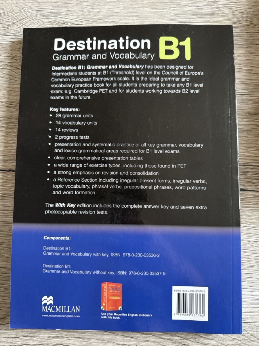 Libri: Destination B1 Grammar and Vocabulary – Nuovo e nell'imballaggio originale da Genève venduto da DoualS 1