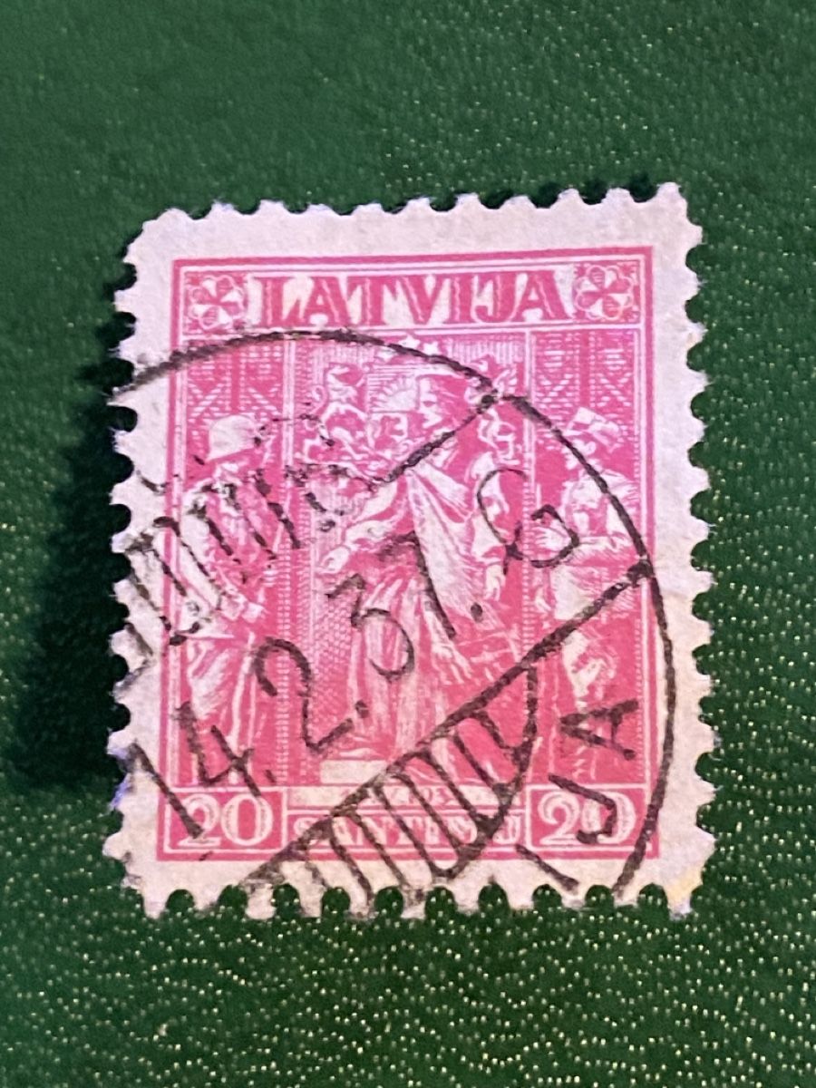 Alle Briefmarken: Timbres - Lettonie – Gebraucht aus Petit-Lancy von Solcarm 2