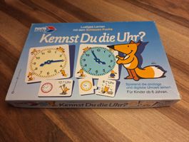 Lernspiel "Kennst Du die Uhr?"