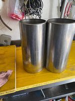 vend 3 seau en inox