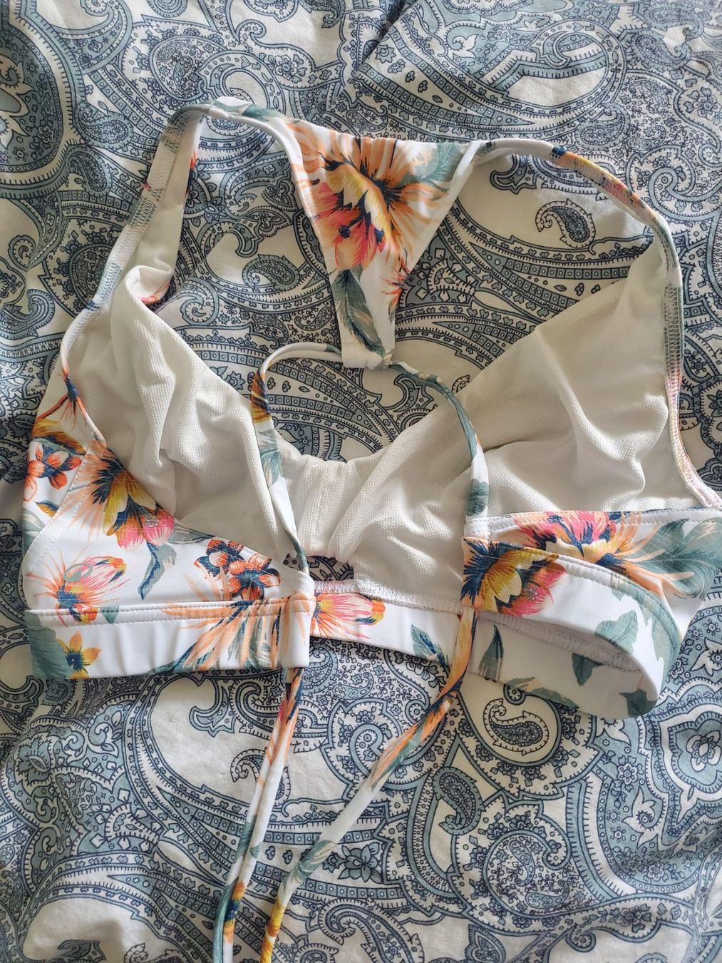 Costumi da bagno & Bikini: Floral bikini top – Usato da Genève venduto da lucianartm 1