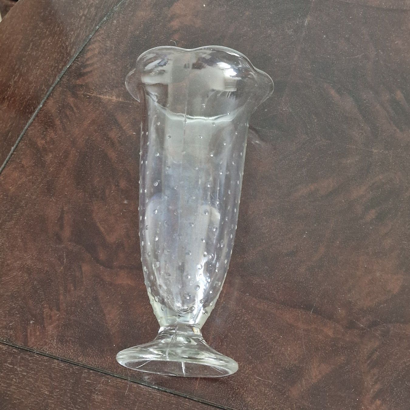 Vasi & Recipienti: Dekorative Vintage-Glasvase mit Blasenmuster – Usato da Birr venduto da dem_9xtm 3