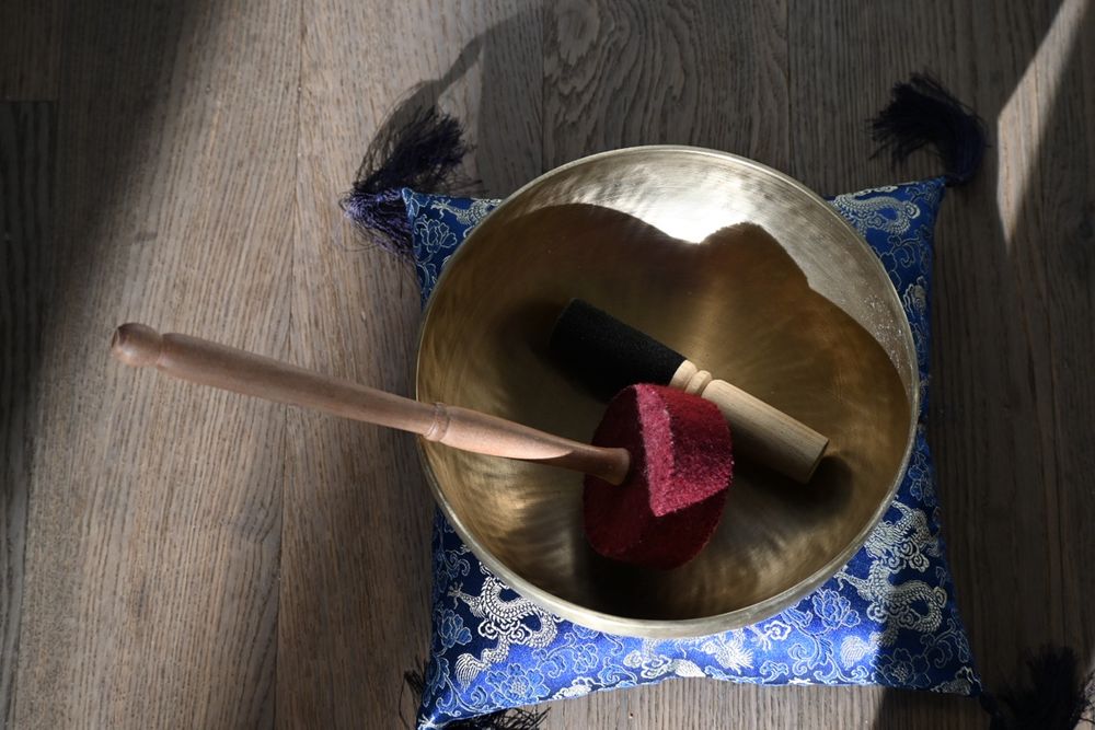 Tibetische Klangschale / Tibetan Singing Bowl 22cm Kaufen auf Ricardo