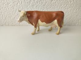 Schleich Fleckvieh Kühe Kuh Bauernhof Bulle 1999