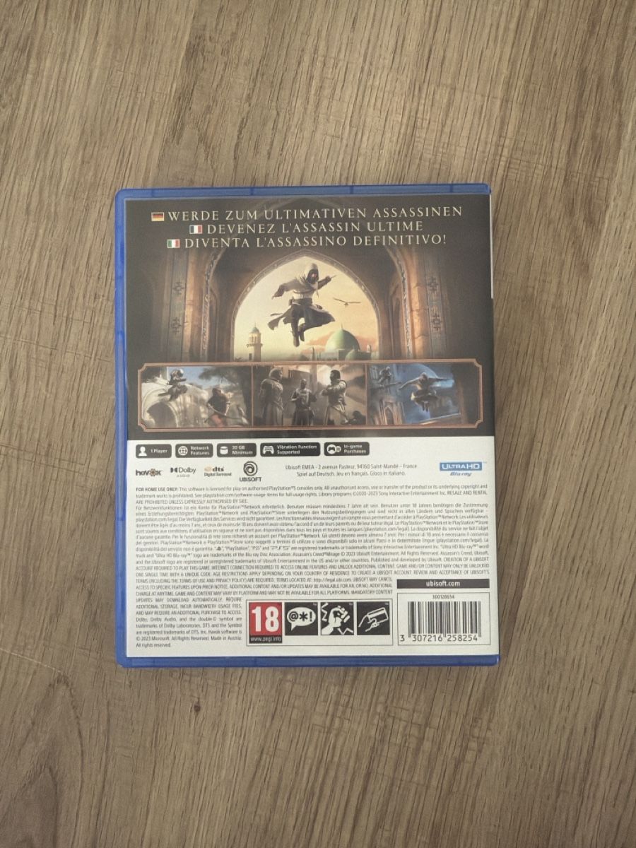 Spiele: Assassins Creed Mirage Ps5 – Gebraucht aus Hagendorn von masterchieff 1