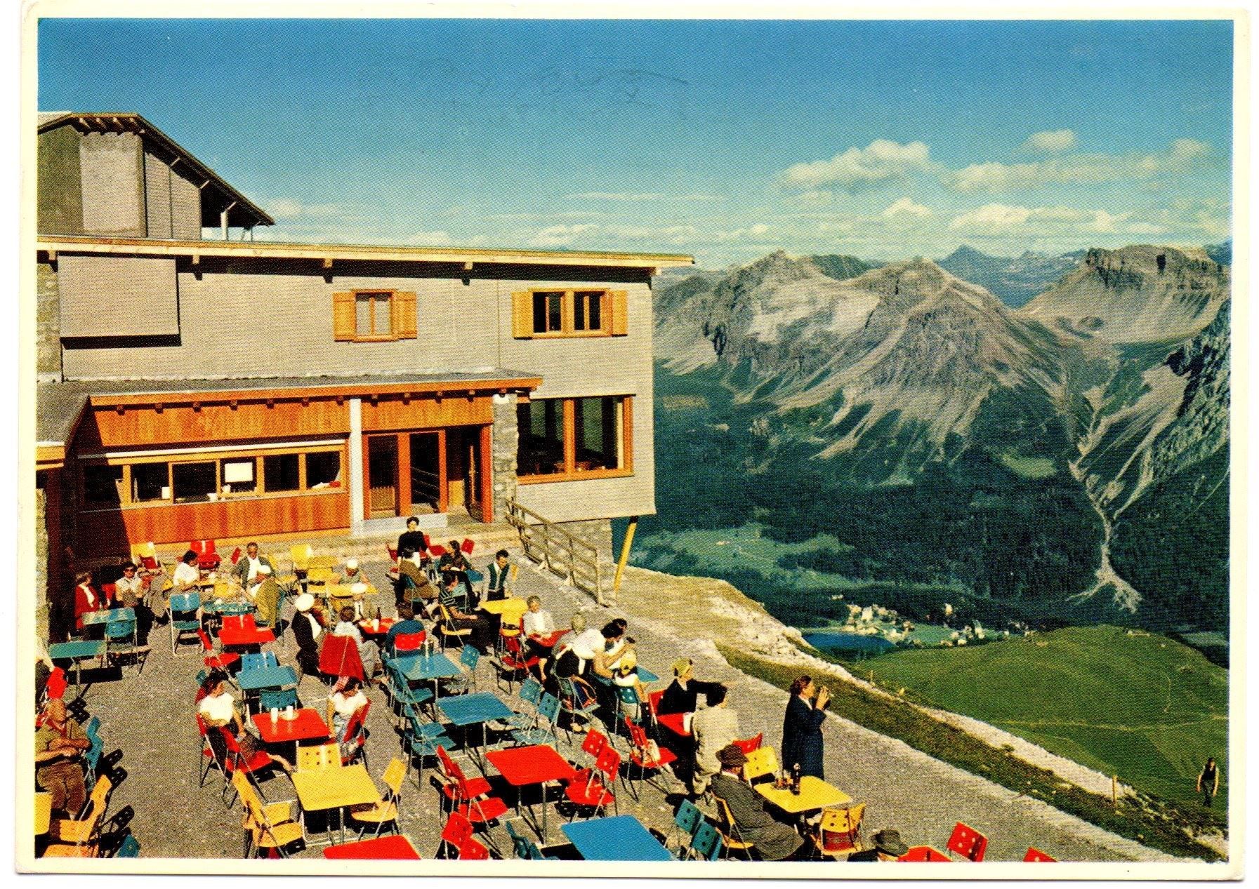 Ansichtskarten: AROSA Restaurant Weisshorngipfel – Gebraucht aus Jona von philajona