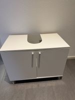 Waschbeckenunterschrank, 2 Türen, weiss, 60x55 cm