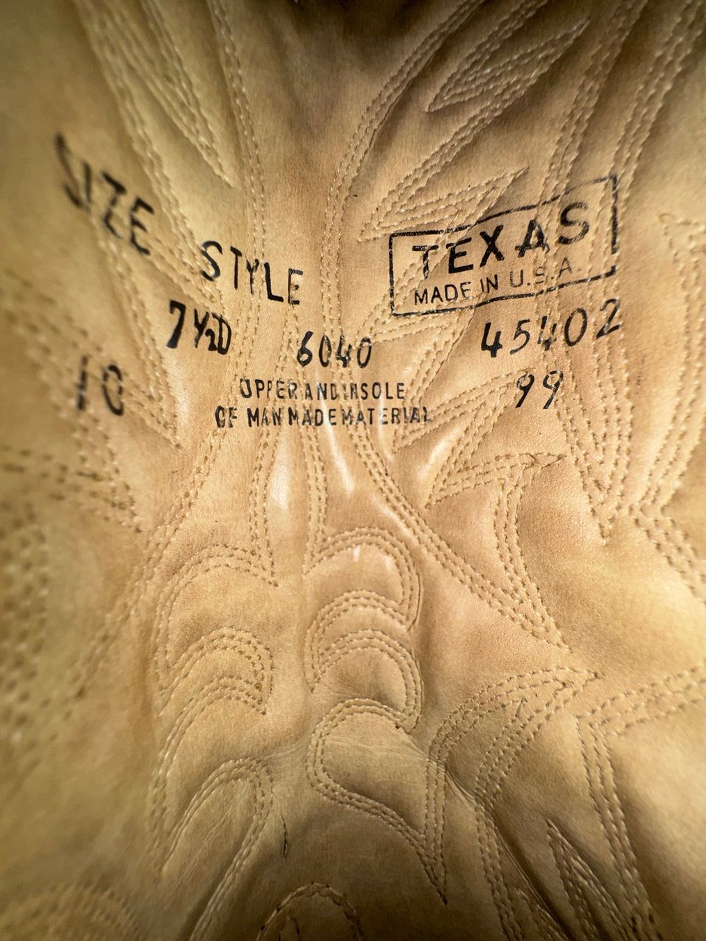 Scarpe da uomo: Cowboystiefel Grösse 7 1/2 – Usato da Zürich venduto da Hawaii22 2