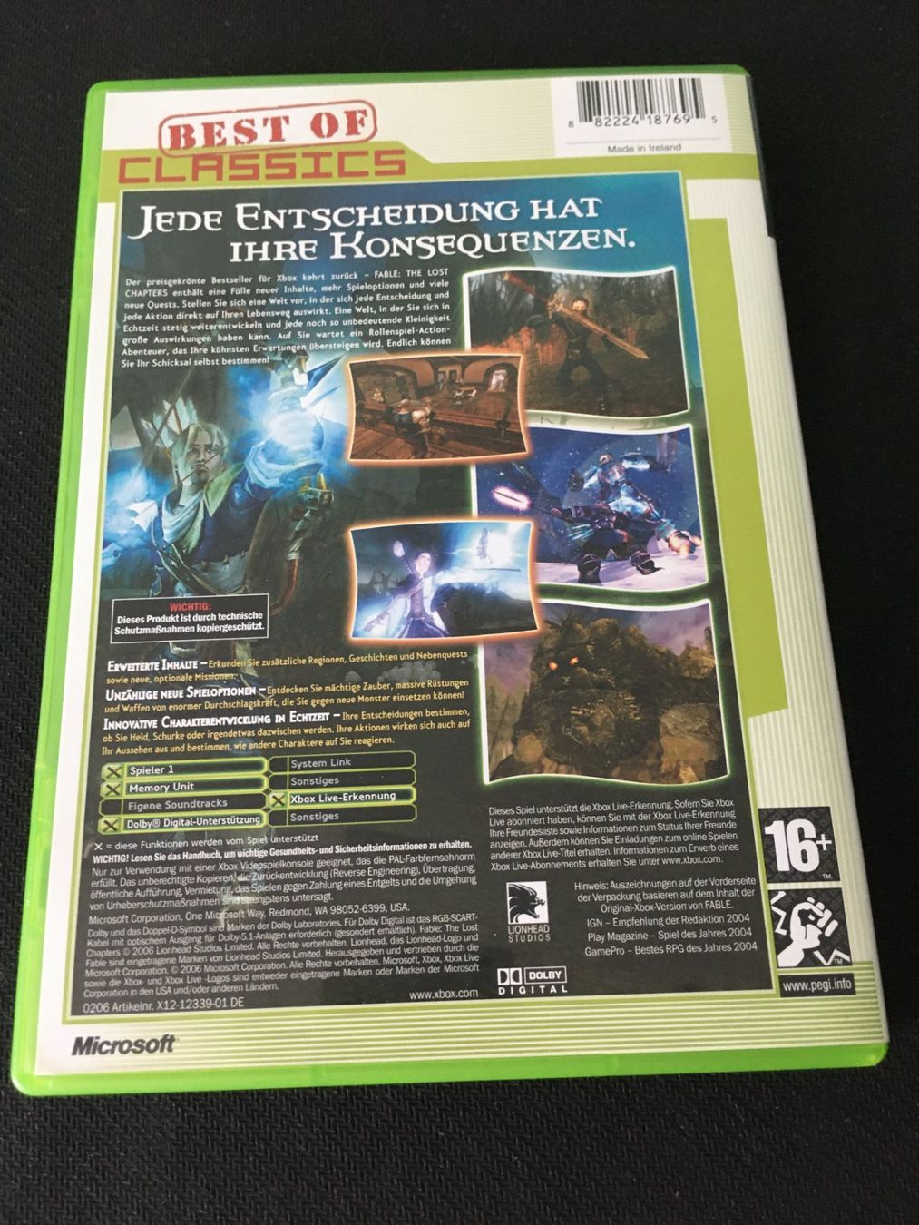 Microsoft Giochi: Fable the lost chapters für Xbox – Usato da St.Gallen venduto da sjosjo 1