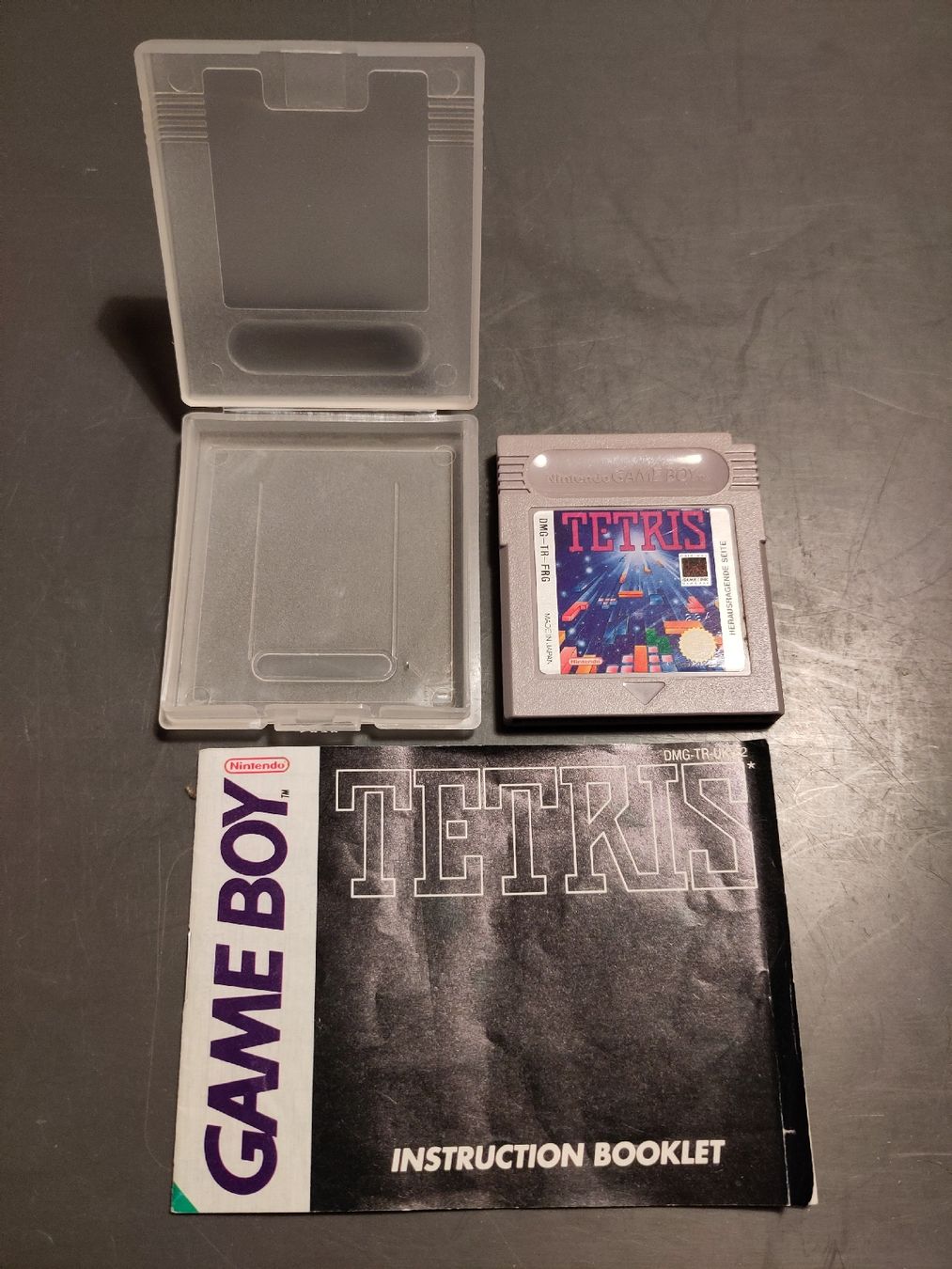 Nintendo Spiele: Tetris Game Boy Spiel + Hülle + Anleitung – Gebraucht aus Matten b. Interl von