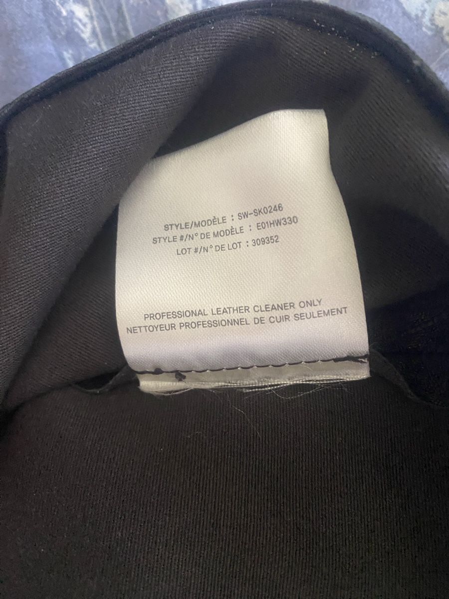 Helmut Lang Gonne: HELMUT LANG Leather Skirt Black Size 6 – Nuovo (secondo la descrizione) da Grand-Lancy venduto da catallegra1976 3