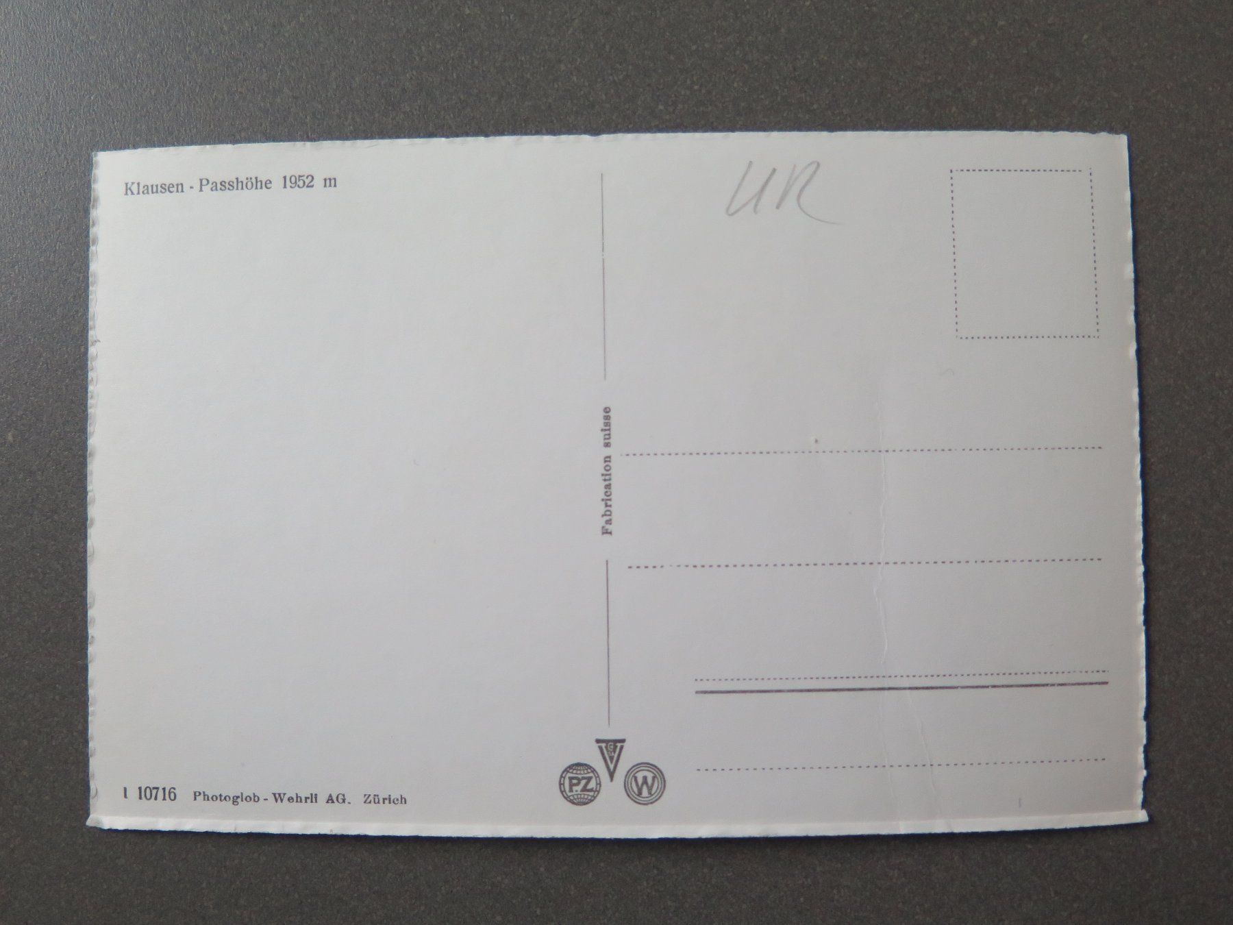 Cartes postales: KLAUSEN - PASSHÖHE - SCHNEEMAUERN - OLDTIMER – D'occasion à Wittenbach par lipasal 1