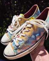 MISSONI CONVERSE CHUCKS  SNEAKER NP 600 CHF NEU 38 ZICK ZACK