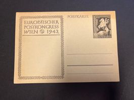 Carte postale vintage de l'époque du troisième Reich 1942
