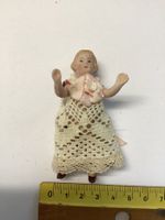 Antike Puppenstube Puppe Porzellan