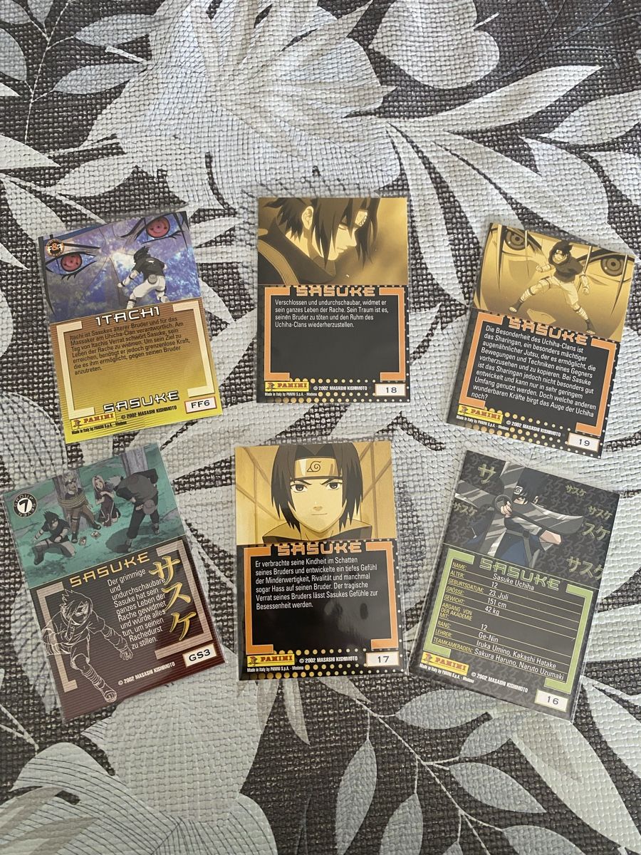 Panini Sammelbilder & Trading cards: Naruto Panini Karten Jahr 2002 – Neu (gemäss Beschreibung) aus Zollikofen von Shiraga 1