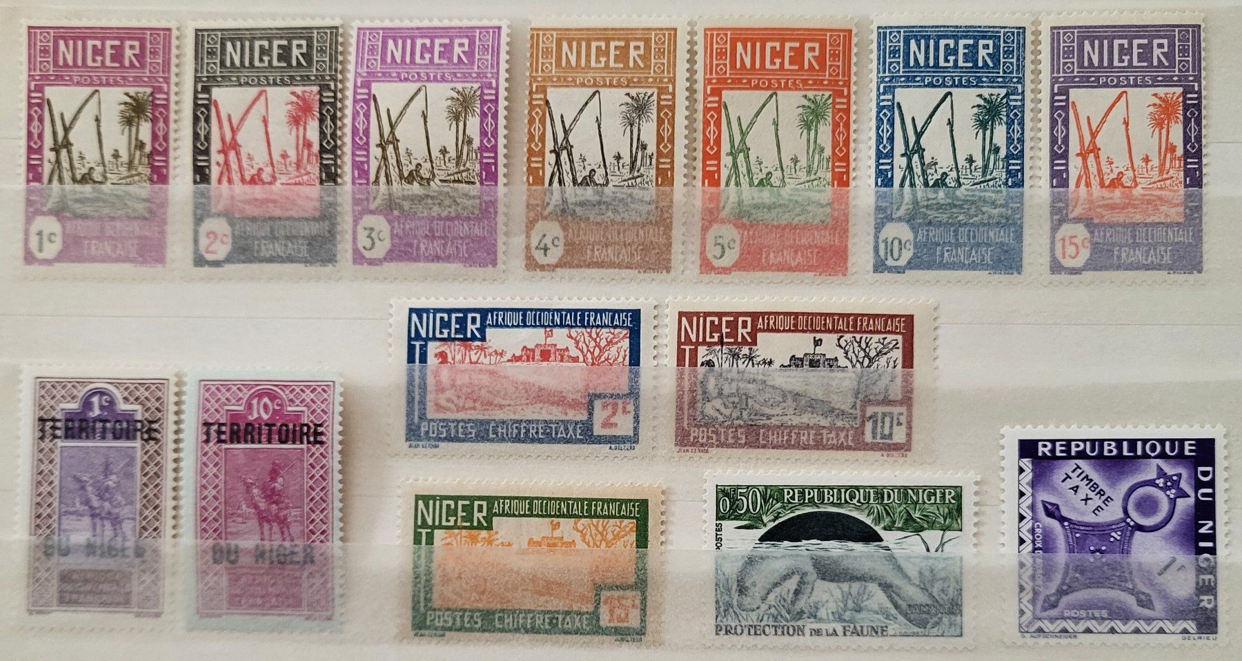 Tutti i francobolli: Niger, Lot ** – Nuovo (secondo la descrizione) da Castione venduto da Rx-stamps