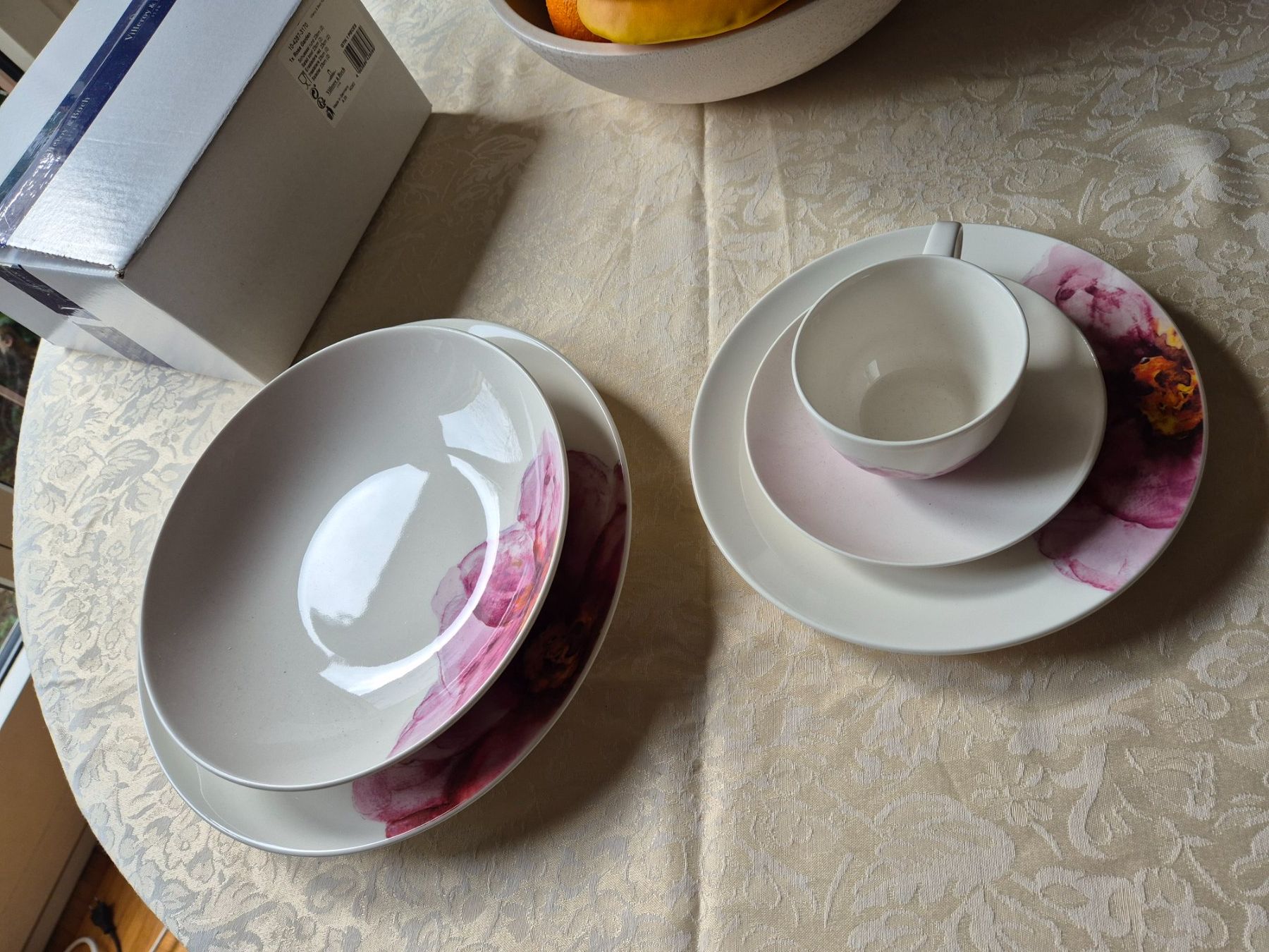 Villeroy & Boch Geschirrsets: Geschirrset Rose Garden / Villeroy & Boch – Neu und originalverpackt aus Zürich von canteiros 1