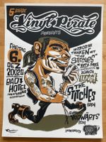 Schweizer Grafik M. Casarramona «Vinyl» / Siebdruck Comic