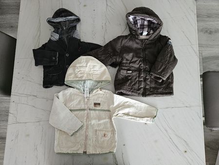 Tolles Jacken Set, 3 Stk, Grösse 80, Top Zustand!